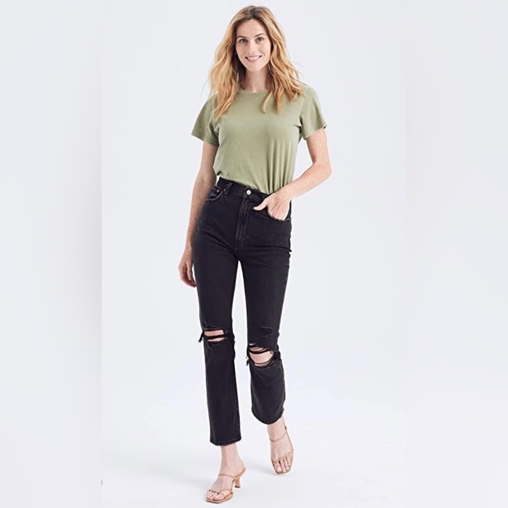 Abercrombie & Fitch Ultra High-Rise Ankle Straight Jeans Size 25 / 0R